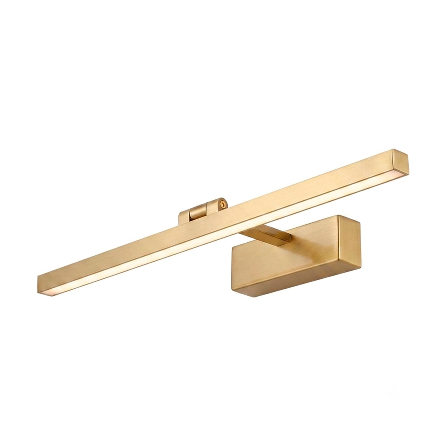 APLIQUÉ MURO LED STUDIO CUADROS 14W LUZ CÁLIDA (3000K) IP44 DORADO