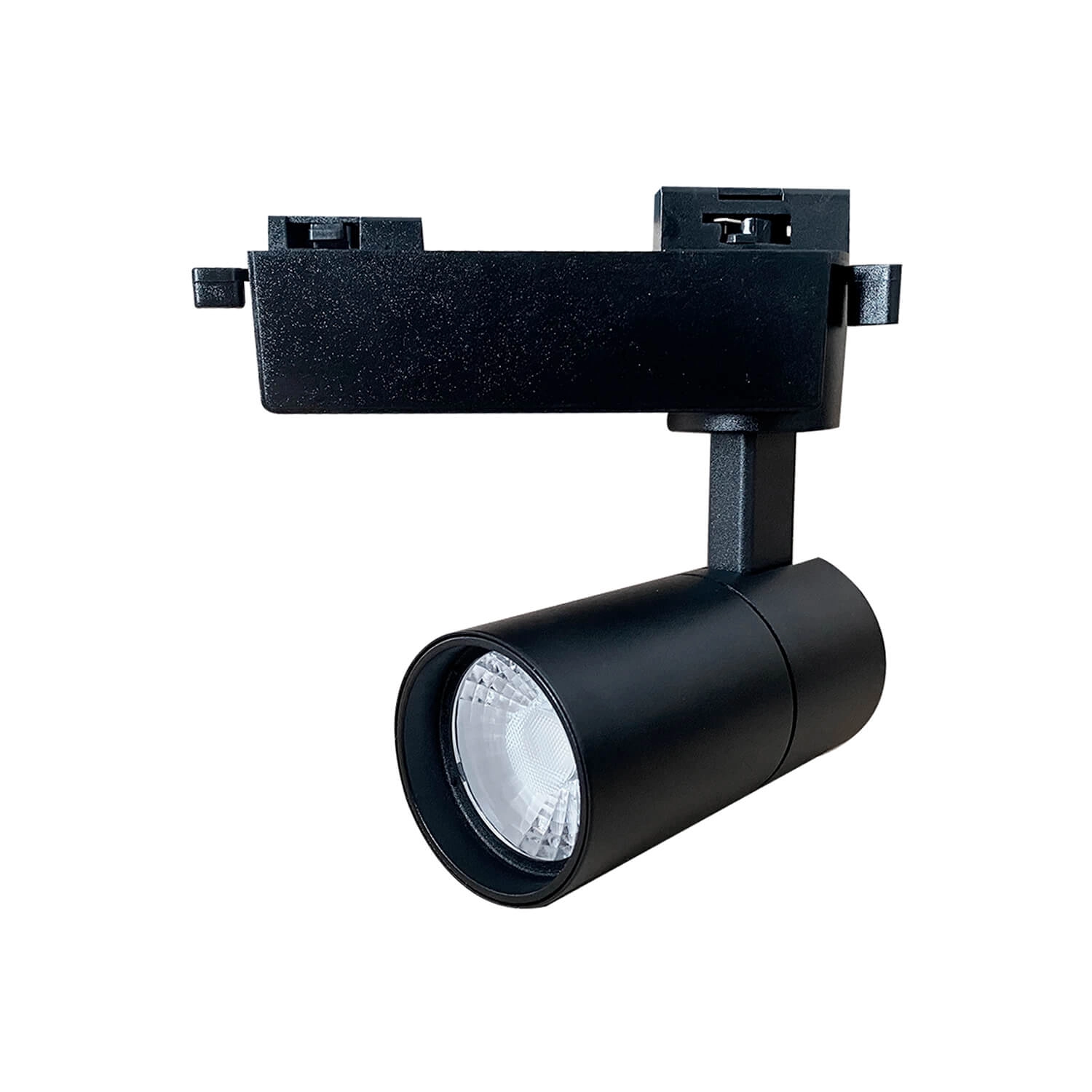 FOCO RIEL LED STUDIO DIRIGIBLE 10W LUZ CÁLIDA (3000K) NEUTRA (4000K) Y FRÍA (6500K) // CCT NEGRO