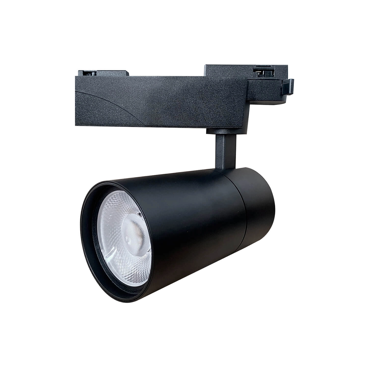 FOCO RIEL LED STUDIO DIRIGIBLE 20W LUZ CÁLIDA (3000K) NEUTRA (4000K) Y FRÍA (6500K) // CCT NEGRO