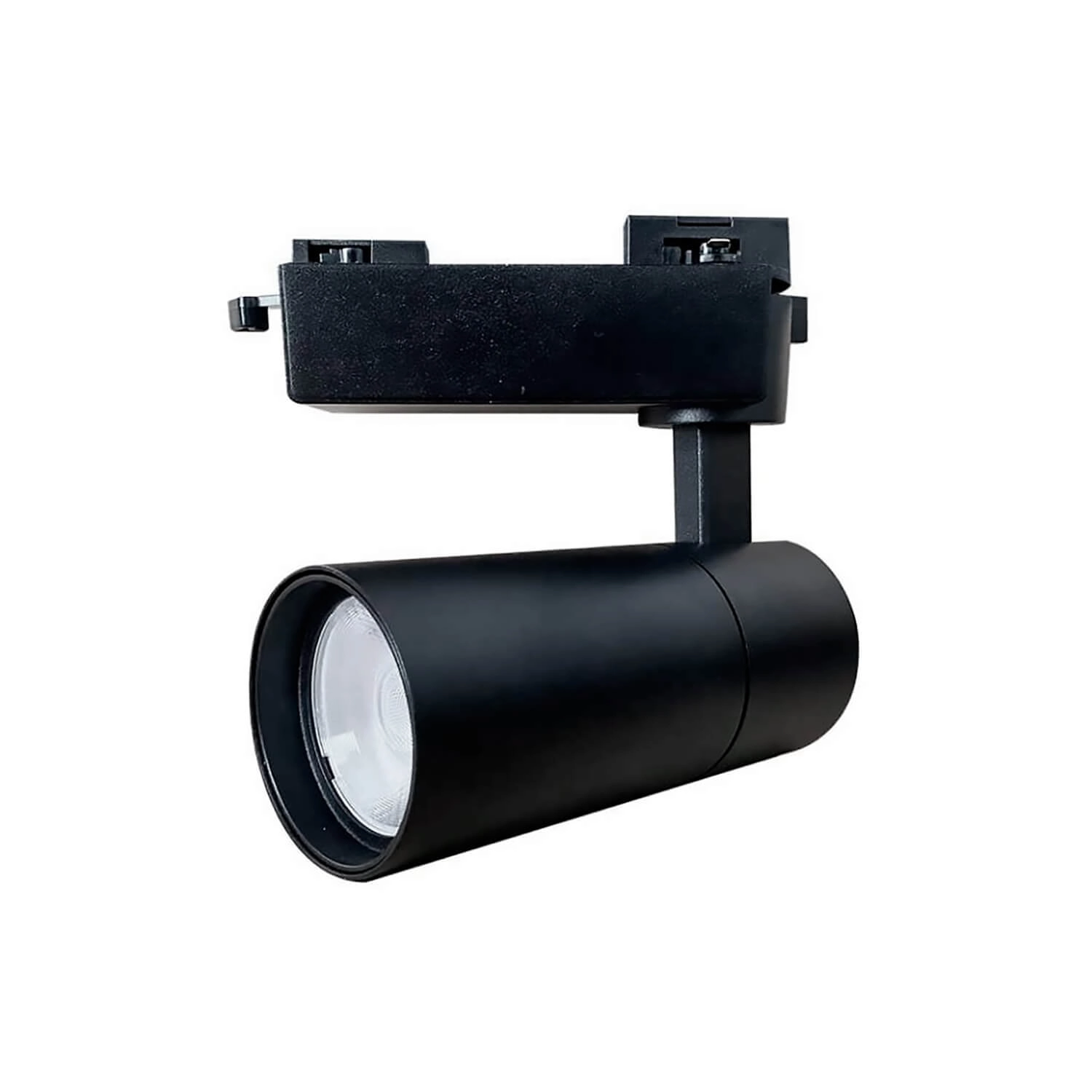 FOCO RIEL LED STUDIO DIRIGIBLE 30W LUZ CÁLIDA (3000K) NEUTRA (4000K) Y FRÍA (6000K) CCT NEGRO