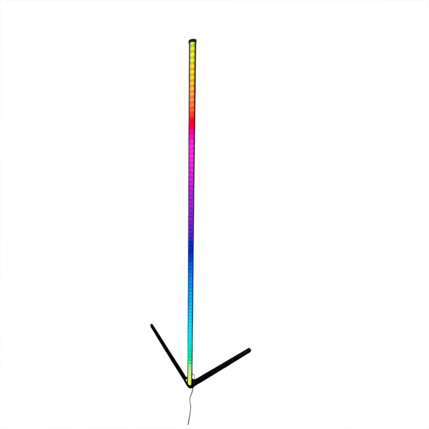 LÁMPARA DE PIE LED STUDIO MAGIC 5W RGB NEGRO