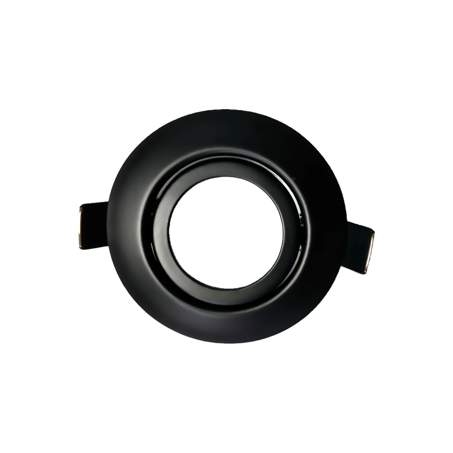 PORTA GU10 LED STUDIO ABATIBLE REDONDO DIRIGIBLE (SIN AMPOLLETA GU10) NEGRO