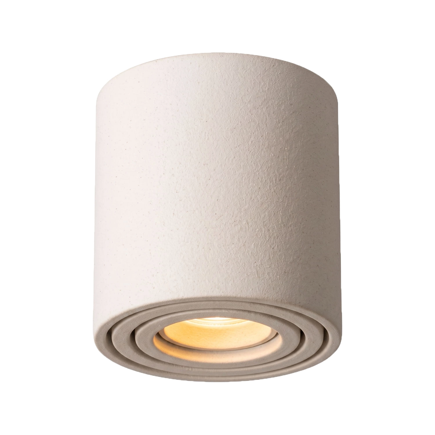 FOCO SOBREPUESTO LED STUDIO SIMPLE REDONDO DIRIGIBLE (SIN AMPOLLETA GU10) BLANCO ARENA