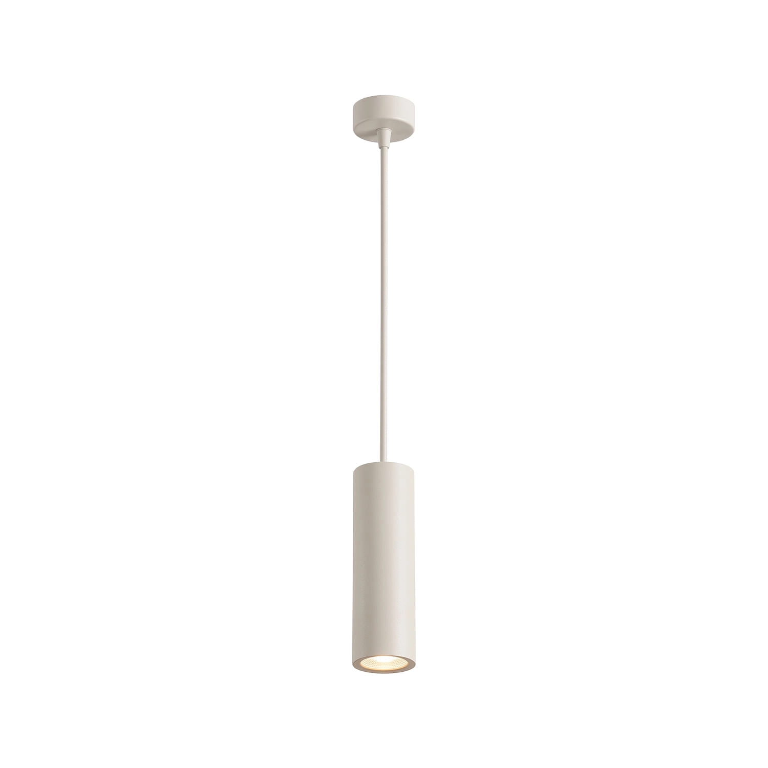 LÁMPARA COLGANTE LED STUDIO TUBULAR BASIC (SIN AMPOLLETA GU10) BLANCO ARENA