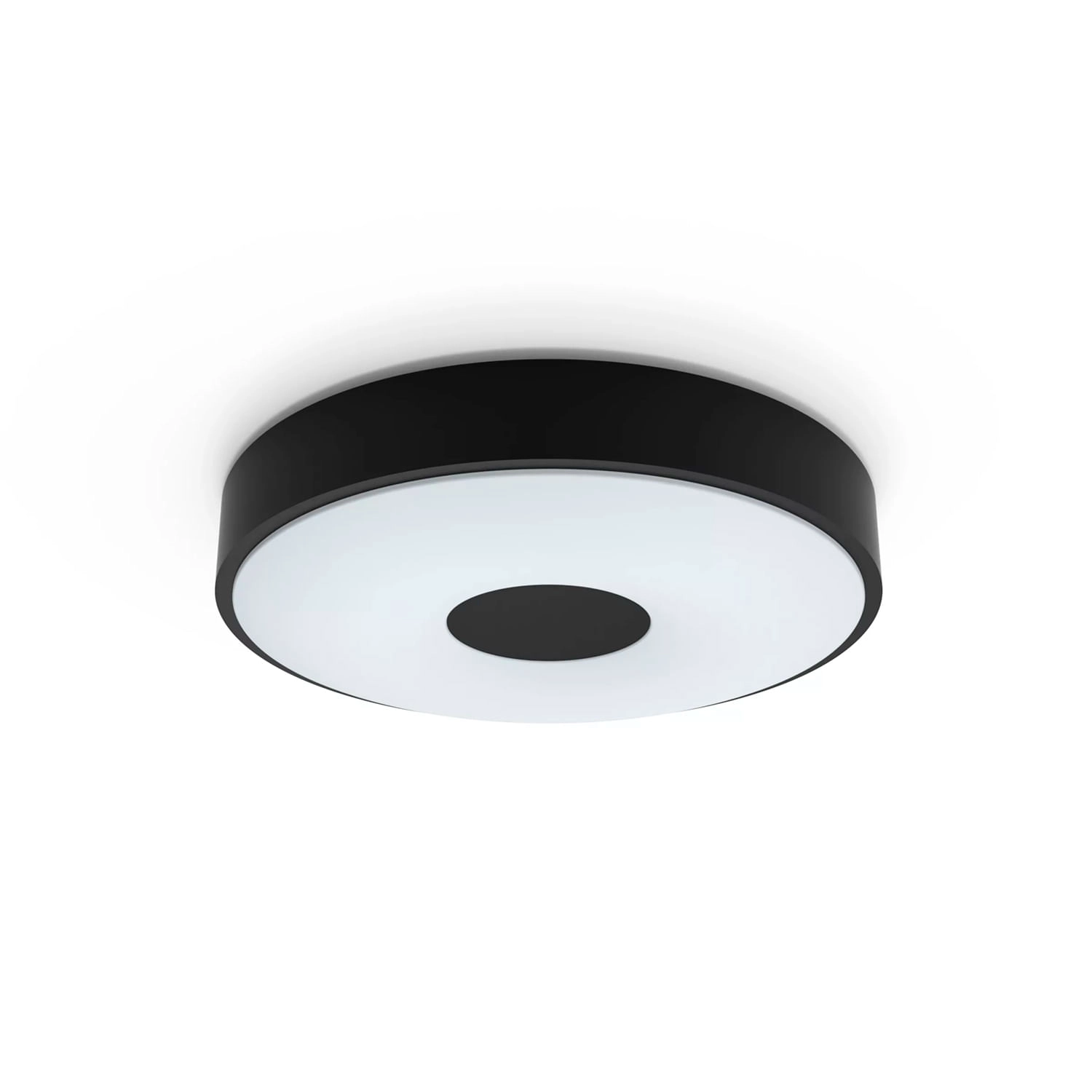 PLAFÓN PHILIPS COINER 24W LUZ CÁLIDA Ø38.9x8CM NEGRO (929004115601)