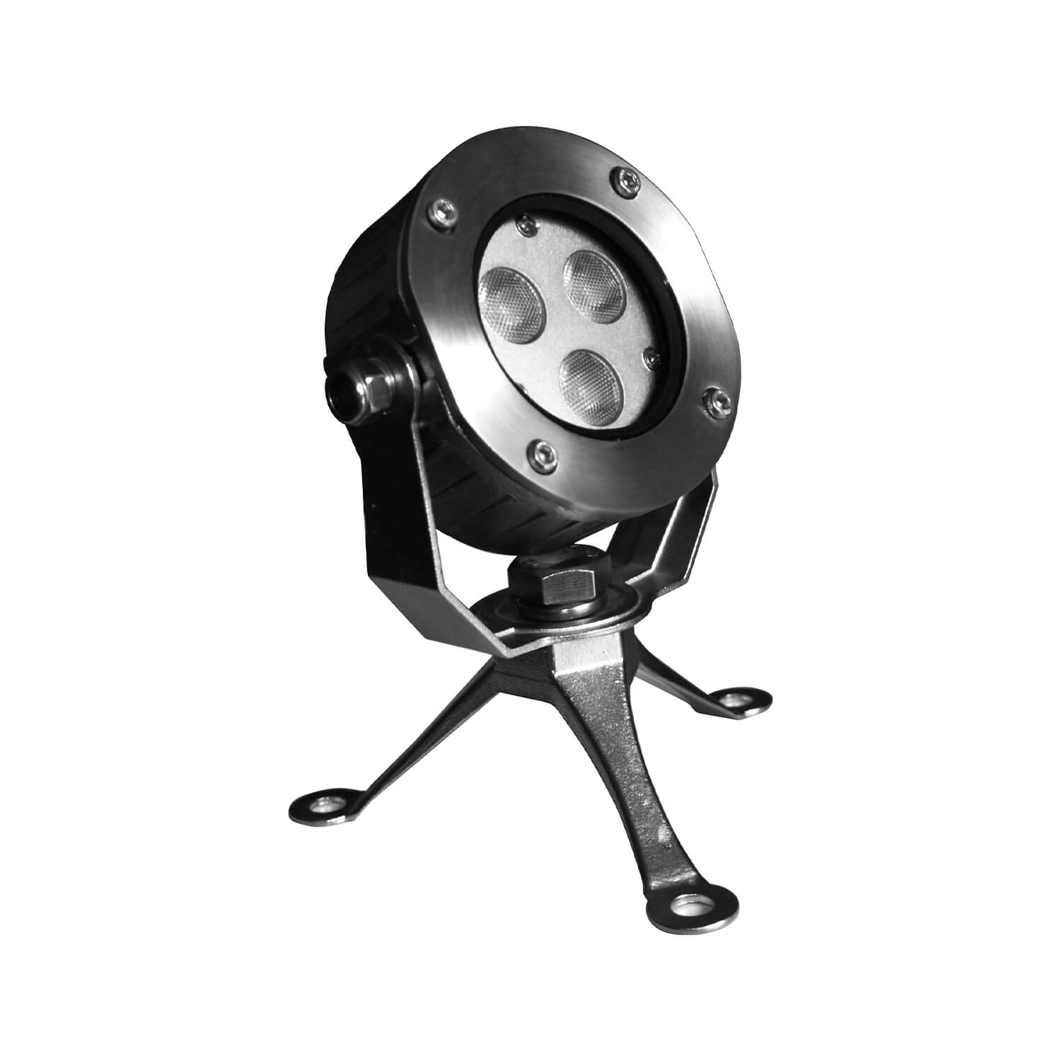 FOCO AQUA SUMERGIBLE LED STUDIO 6W LUZ RGB 24V IP68 NEGRO
