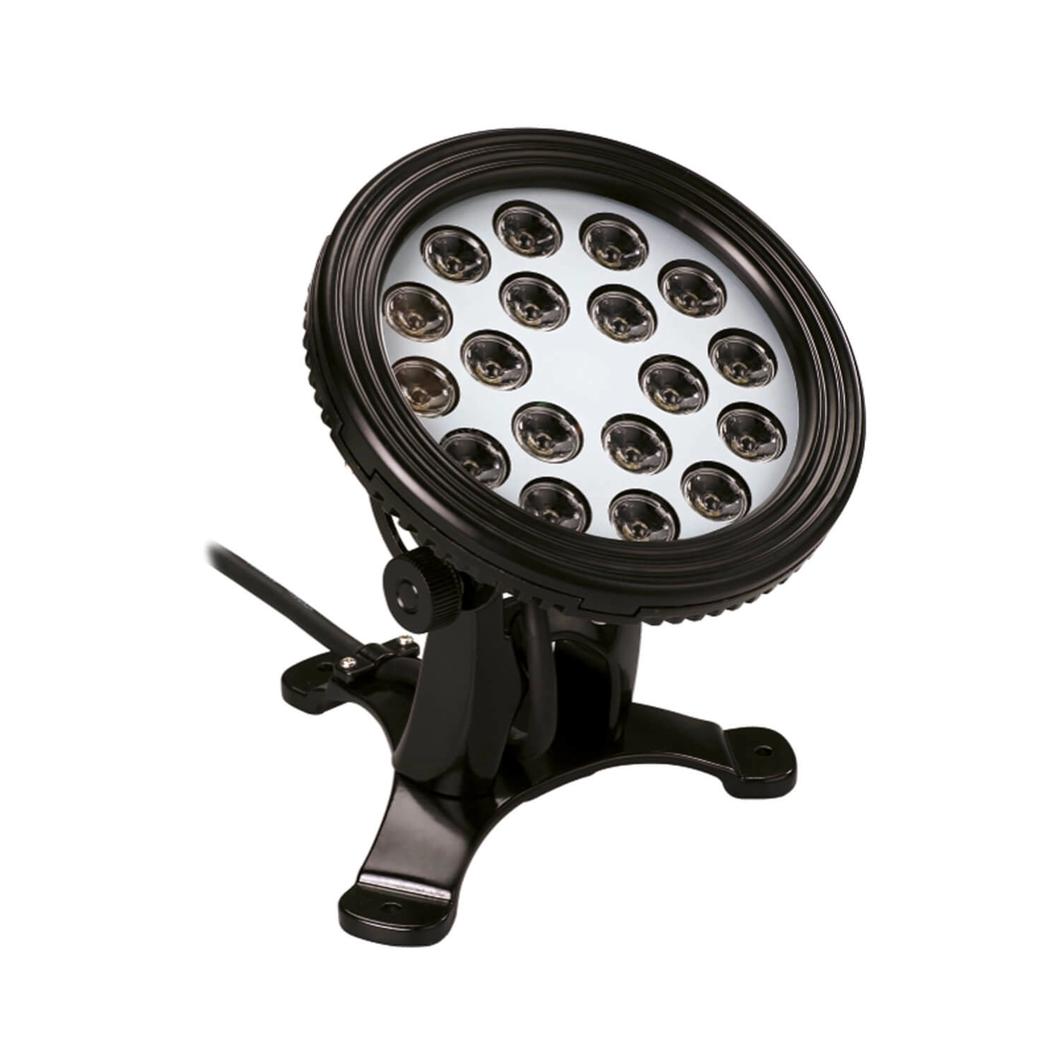 FOCO AQUA SUMERGIBLE LED STUDIO 23W LUZ RGB 24V IP68 NEGRO NEGRO
