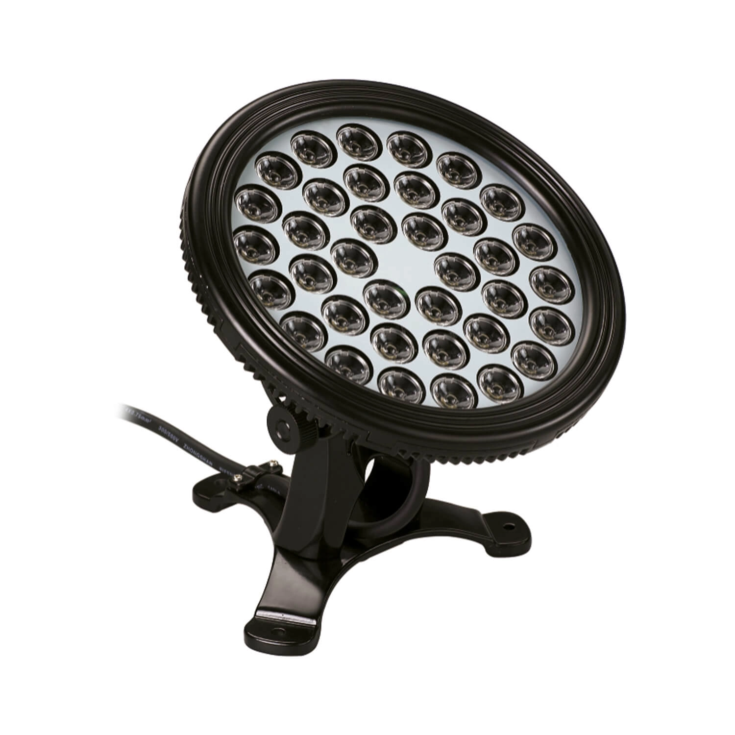 FOCO AQUA SUMERGIBLE LED STUDIO 45W LUZ CÁLIDA (3000K) 24V IP68 NEGRO NEGRO