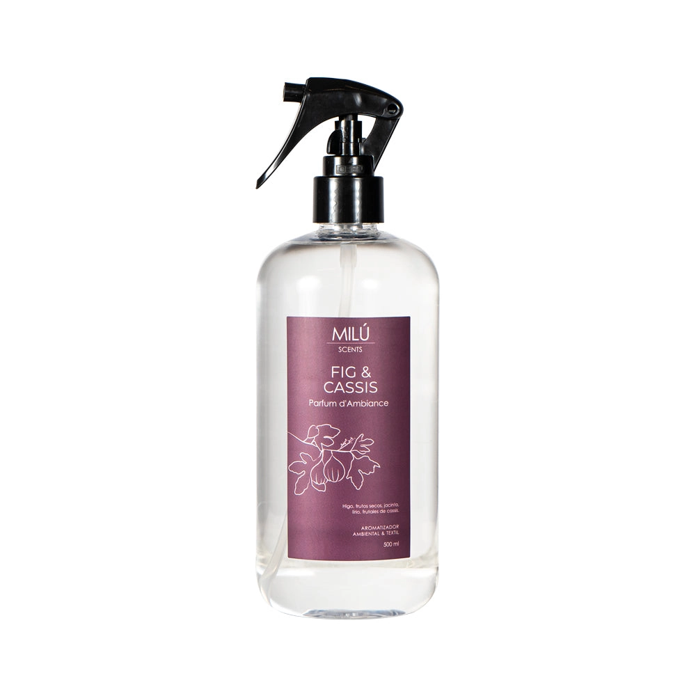 Fig & Cassis~ Home Spray, aromatizador de ambientes y textil.