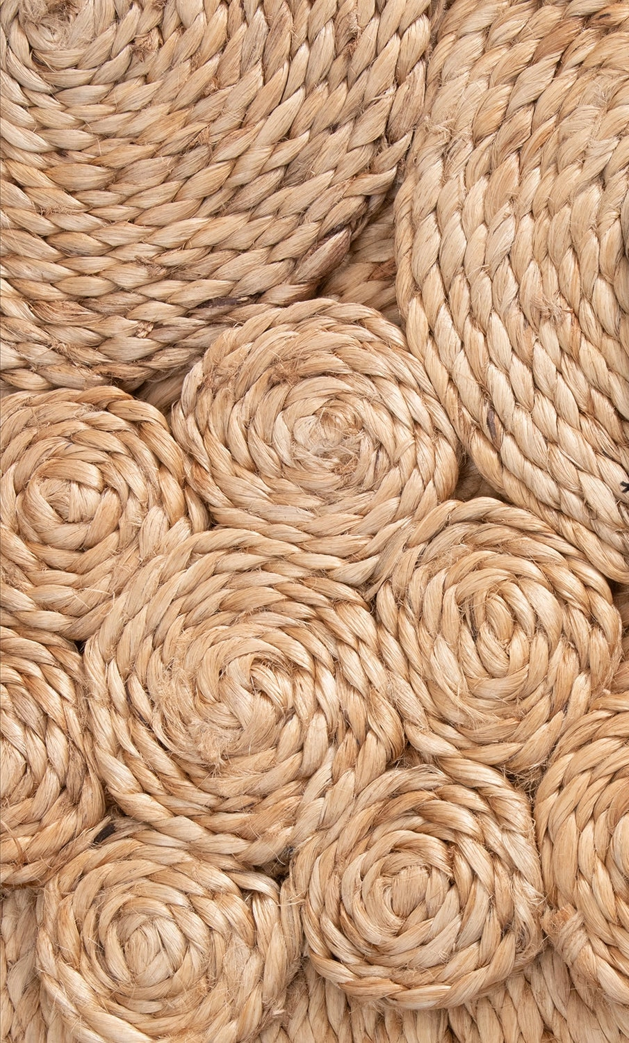 Alfombra Redonda Dandelion Natural