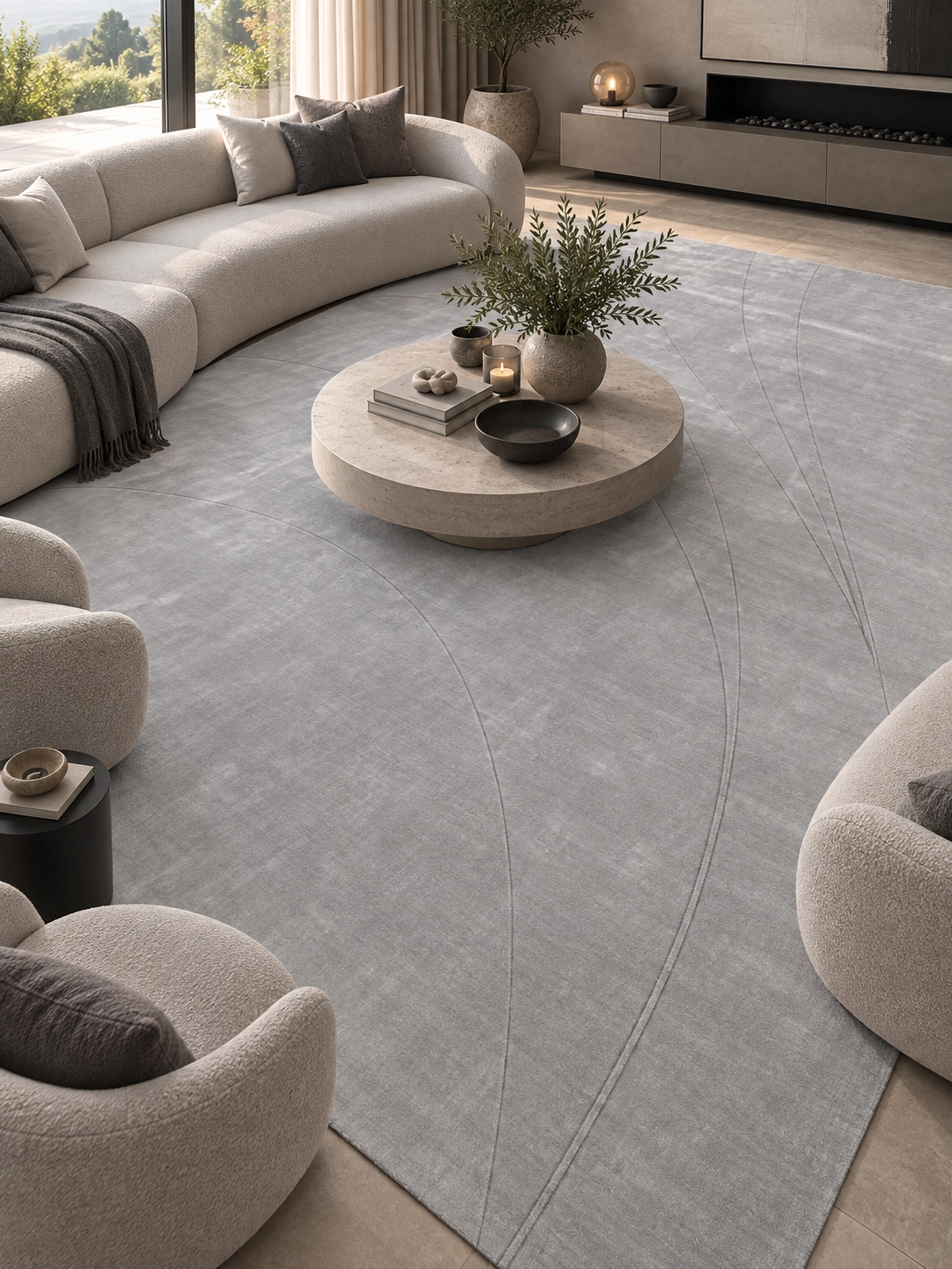 PREVENTA Alfombra Solstice Silver - 300X400